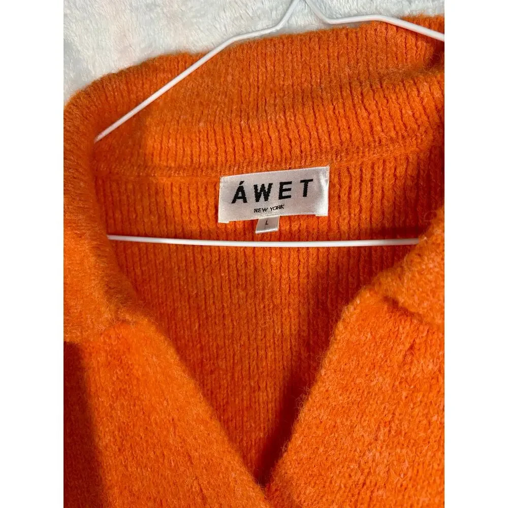 NWT - AWET New York, Gogo Polo Sweater, Sz L ($329 MSRP) - Picture 3 of 7